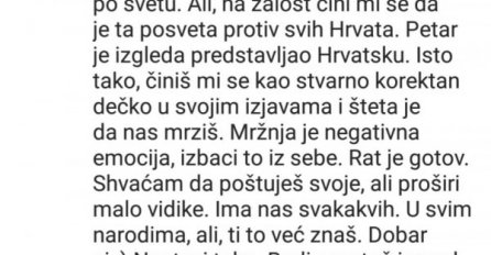 HRVAT SE JAVIO VELJKU POŠTO JE POBJEDU POSVETIO ARKANU: Ovakav odgovor srpskog boksera ama baš niko nije očekivao! 