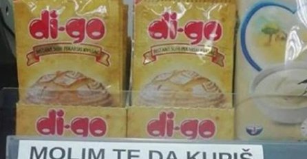 PORUKA PORED KVASCA U PRODAVNICI IZAZVALA HAOS NA FACEBOOKU: Da li je moguće da OVO mora da se napiše? (FOTO)