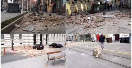  STRAVIČNE SCENE IZ ZAGREBA: Otpao dio katedrale, pojedinci zarobljeni u ruševinama, evakuisan predsjednik Milanović (FOTO) (VIDEO)