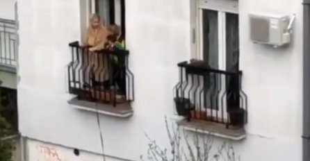 BAKA IZ BEOGRADA POSTALA HIT NA INTERNETU: Evo kako je penzionerka PROŠETALA PSA usred zabrane izlaska (VIDEO)