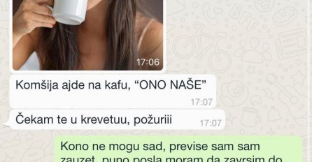 KOMŠINICA ME ČITAVO JUTRO ZOVE DA DOĐEM, ČEKA ME U KREVETU: Kad sam vidio šta je obukla ZNOJ ME OBLIO, OVA ŽENA JE BOMBA!