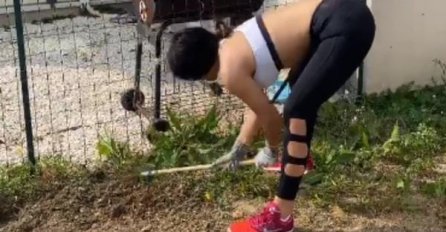 PJEVAČICA SADILA JAGODE DOK TRAJE VANREDNO STANJE U SRBIJI: Svi su se iznenadili kad su vidjeli O KOME SE RADI! (FOTO)