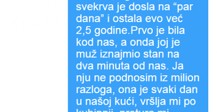 "Svekar i svekrva su živjeli u jednom selu 60 km od grada"