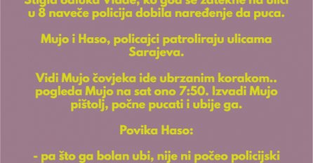 VIC DANA: Policijski sat