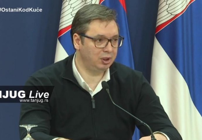 Vučić: Zabrana kretanja od subote u 13 sati do ponedeljka u 5 ujutro