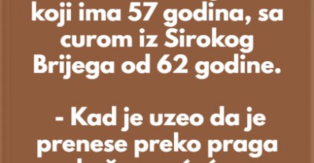 VIC DANA: Ženio se Hercegovac koji ima 57 godina