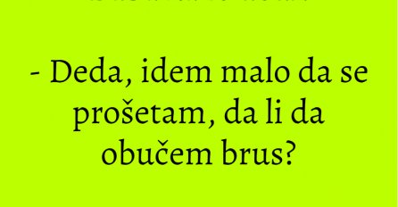 VIC: Baba krenula da prošeta