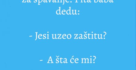 VIC: Baba i deda hoće da spavaju