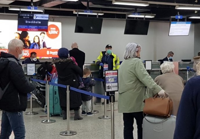 Avion iz Stockholma sa 82 putnika sletio na Međunarodni aerodrom Sarajevo