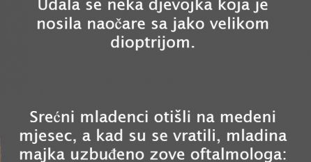 VIC DANA: Mlada sa dioptrijom