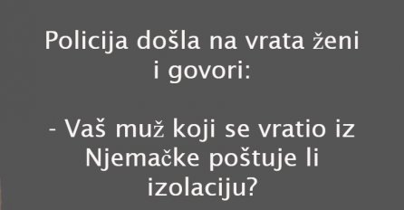 VIC: MUŽ U IZOLACIJI