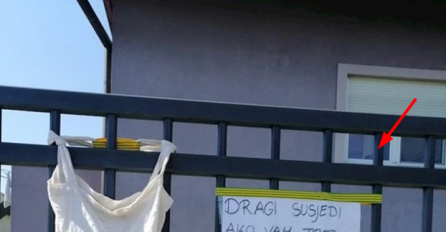 HRVAT NA OGRADU OKAČIO OVU PORUKU: Sad ovo dijele svi u REGIONU, SVAKA ČAST DOBRI ČOVJEČE!