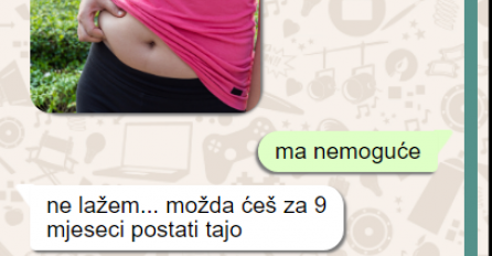 JAVILA SAM SE MOMKU I NAPISALA MU DA SAM MOŽDA TRUDNA: A onda je dao mobitel svojoj mami, KAD MI JE OVO NAPISALA OSTALA SAM U ŠOKU, NIJE MOGUĆE!