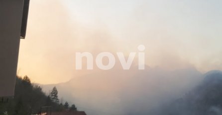 NOVI.BA NA LICU MJESTA/ VELIKI POŽAR U KONJICU: Vatra prijeti kućama, zatraženi kanaderi!