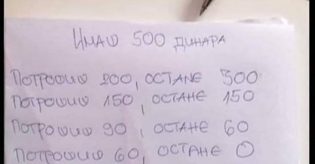 MATEMATIČKA MOZGALICA NAMUČILA LJUDE U SRBIJI: Pokušajte vi ovo riješiti