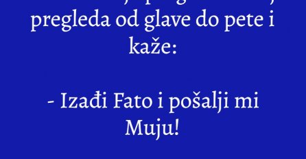 VIC; Doveo Mujo Fatu kod doktora