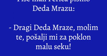 VIC: Perica piše pismo