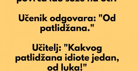 VIC DANA: Od kojeg povrća idu suze na oči