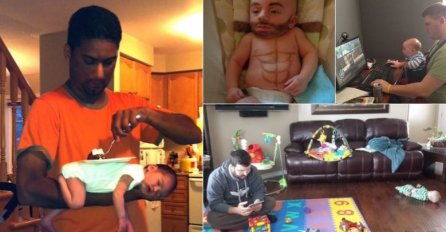 Urnebesne slike koje pokazuju zašto nije dobro tatu ostaviti samog s djecom: SVE MAJKE ĆE POLUDJETI ZBOG FOTKE BROJ 9. 