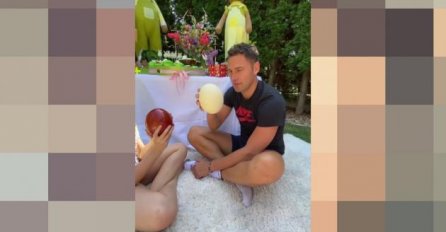 "NEVIĐENO TAKMIČENJE, PRVI PUT NA BALKANU": Ona i Duško se kucali NOJEVIM JAJIMA, evo ko je pobijedio, HIT SLIKE IZ KARLEUŠINOG DOMA