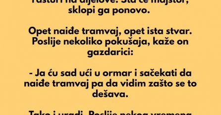 VIC DANA: Kupila žena ormar i dođe majstor da ga sklopi