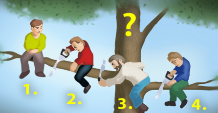 TESTIRAJTE SVOJU PAMET I LOGIKU: Znate li ko je NAJGLUPLJA osoba sa slike? 