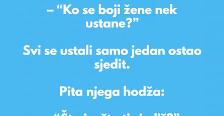 VIC DANA: Došao hodža u džamiju