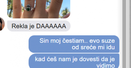 SIN MI JE POSLAO PORUKU DA SE ŽENI: Počela sam plakati od sreće, a KAD MI JE POSLAO NJENU SLIKU ŠOKIRALA SAM SE - NEMA ŠANSE DA DOZVOLIM DA SE OŽENI