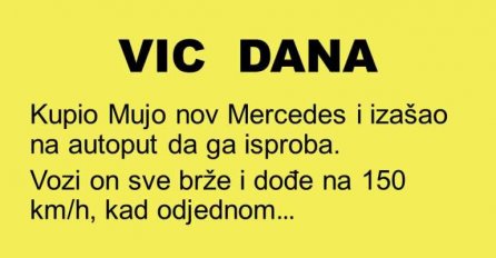 VIC: Mujo kupio Mercedes