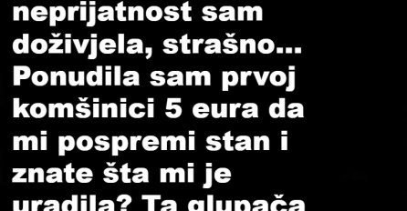 "Došla sam kući na praznike...."