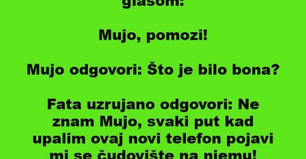 VIC: Fata se igra s telefonom