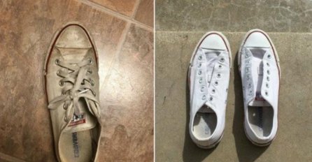 PATIKE SU JOJ BILE PRLJAVE, A ONA IH JE POTOPILA U OVU SMJESU OD 3 SASTOJKA I SAD SU KAO NOVE: Sve već imate u kući 