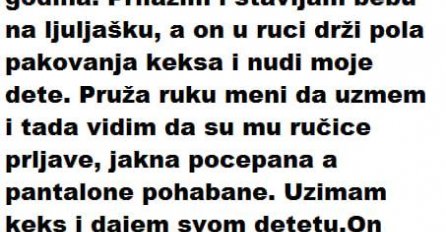 "Muž i ja smo odveli četrnaestomjesečnu bebu u park"