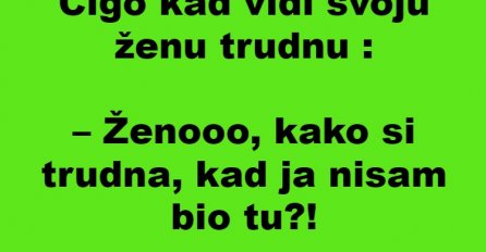 VIC: Cigina žena trudna