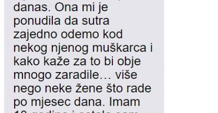 "Moja starija sestra spava sa muškarcima za novac"