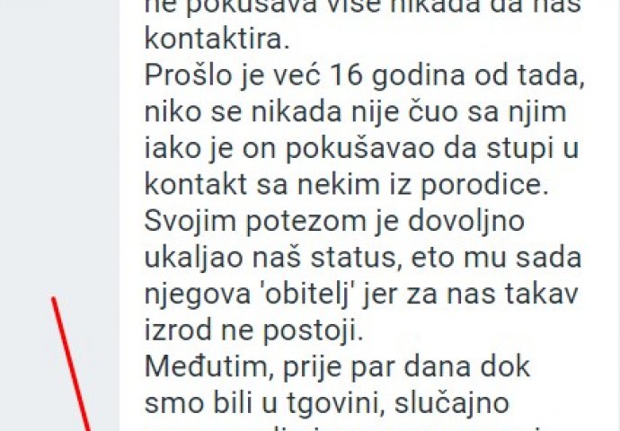 "Kada sam saznao da mi je drugi sin zaprosio hrvaticu, istog sekunda sam.."