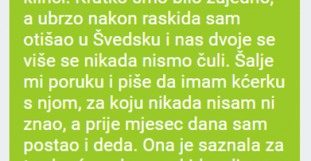 "Dodaje me na fejsu žena sa kojom sam bio u vezi par mjeseci 1995. kad smo još bili klinci. "