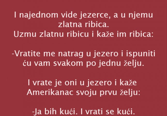 VIC DANA: Zlatna ribica i tri želje