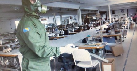 Može i bez Rusa: Pripadnici OSBiH izvršili dezinfekciju prostora kompanija koje su žarišta koronavirusa u Maglaju