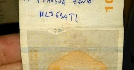 KONOBARU DALI NOVČANICU OD 10 KM, kad je vidio šta na njoj piše POČEO SE TRESTI OD SMIJEHA: Ovo samo kod nas ima, HIT!(FOTO)