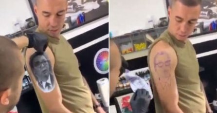 SRBIN ISTETOVIRAO VUČIĆA, POKAZAO TETOVAŽU I USLIJEDIO JOŠ VEĆI ŠOK: Pa ovo nikako nije VUČIĆ, EVO O KOME SE RADI! (FOTO)