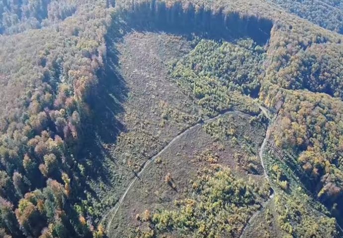 DRON SLUČAJNO SNIMIO:  Na granici sa Srbijom snimljena prava katastrofa, A SVI SU TO POKUŠALI SAKRITI (VIDEO)