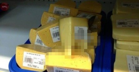 SLIKA IZ SRBIJE HIT NA DRUŠTENIM MREŽAMA, RADNICI IZBEZUMLJENI: Pogledajte šta je neko uradio sa sirom, BRUKA I SRAMOTA