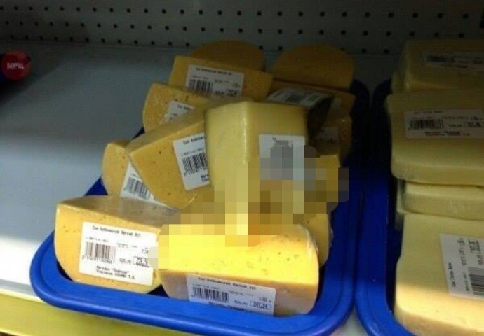 SLIKA IZ SRBIJE HIT NA DRUŠTENIM MREŽAMA, RADNICI IZBEZUMLJENI: Pogledajte šta je neko uradio sa sirom, BRUKA I SRAMOTA