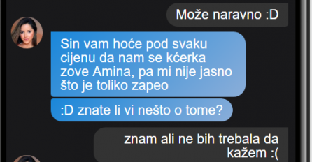 USKORO ĆU RODITI I MUŽ TRAŽI DA SE NAŠA KĆERKA ZOVE AMINA: Bilo mi je sumnjivo pa sam pitala svekrvu, KAD MI JE OVO NAPISALA došlo mi je da se razvedem