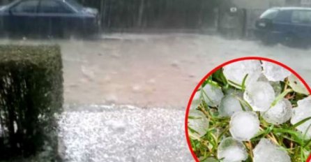 STRAVIČAN PRIZOR IZ KRUŠEVCA, NEVRIJEME SE ŠIRI SRBIJOM! Meterolozi upozoravaju, večeras slijedi NAJGORE?!