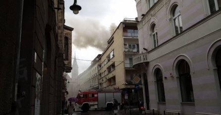 Požar u Štrosmajerovoj ulici stavljen pod kontrolu, nema povrijeđenih