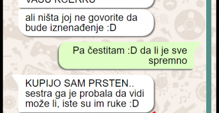 KĆERKIN MOMAK SE JAVIO I REKAO DA PLANIRA ZAPROSITI MOJU KĆERKU: Kad mi je pokazao prsten POPLJUVALA SAM GA, KAKO GA NIJE STID, NEK MI SE NE POJAVLJUJE  PRED OČIMA