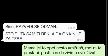 MAMA JE JUTROS ULETJELA U MOJ STAN I ZATEKLA MOJU ŽENU S KOMŠIJOM: Dok sam ja na poslu oni RADE OVO, JE LI MOGUĆE DA ME ČITAVO VRIJEME PRAVE BUDALOM?