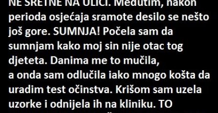 "Moja snaha se porodila 6 mjeseci nakon što se udala za mog sina"